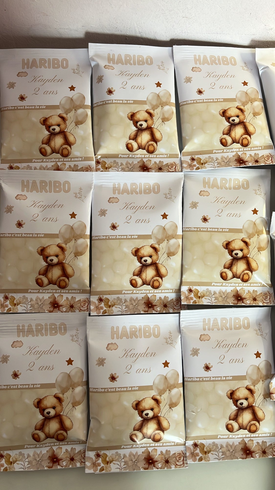 Petit paquet de bonbons Haribo