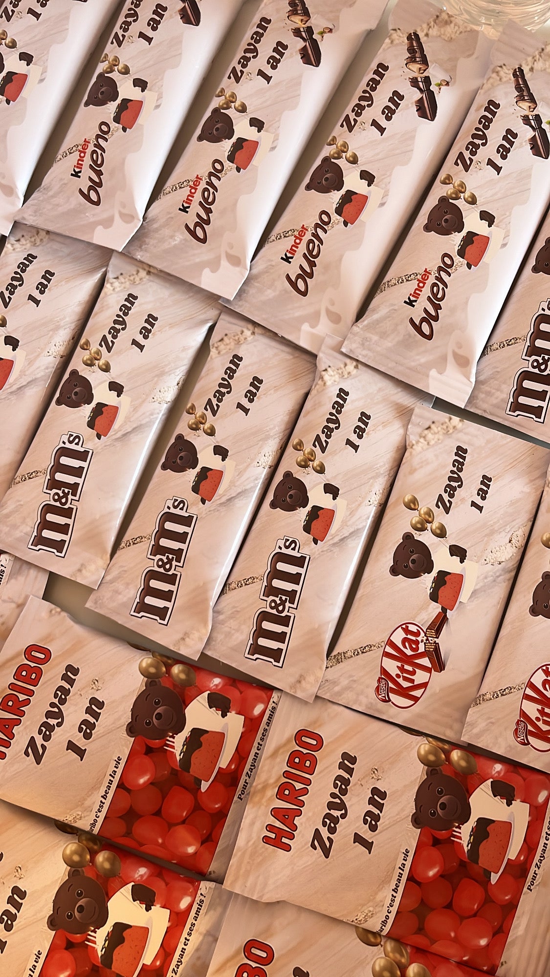 M&ms personnalisé