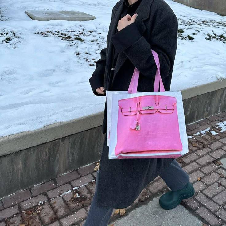 Sac cabas birkin pink💕💘💓
