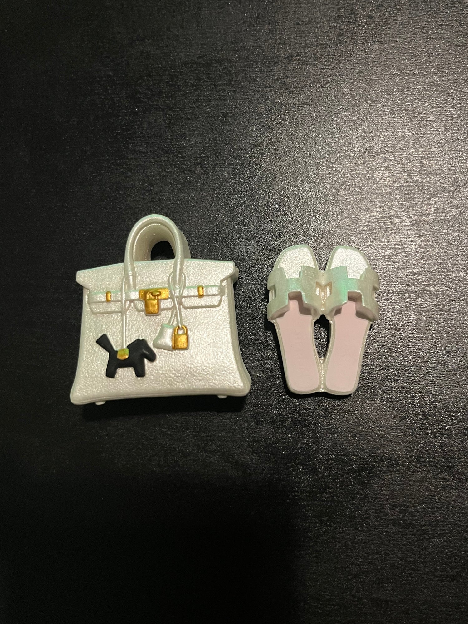 Duo diffuseur de voitures hermes argent