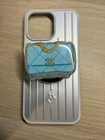 Accessoire de téléphone Sac CC bleu
