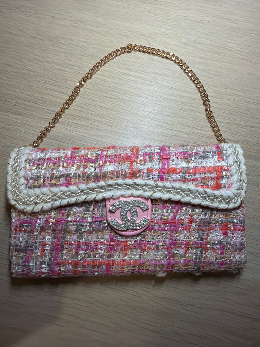 Coque CC tweed 17 pro