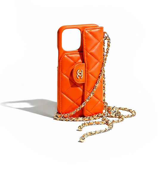 Coque CC 17 pro Max orange