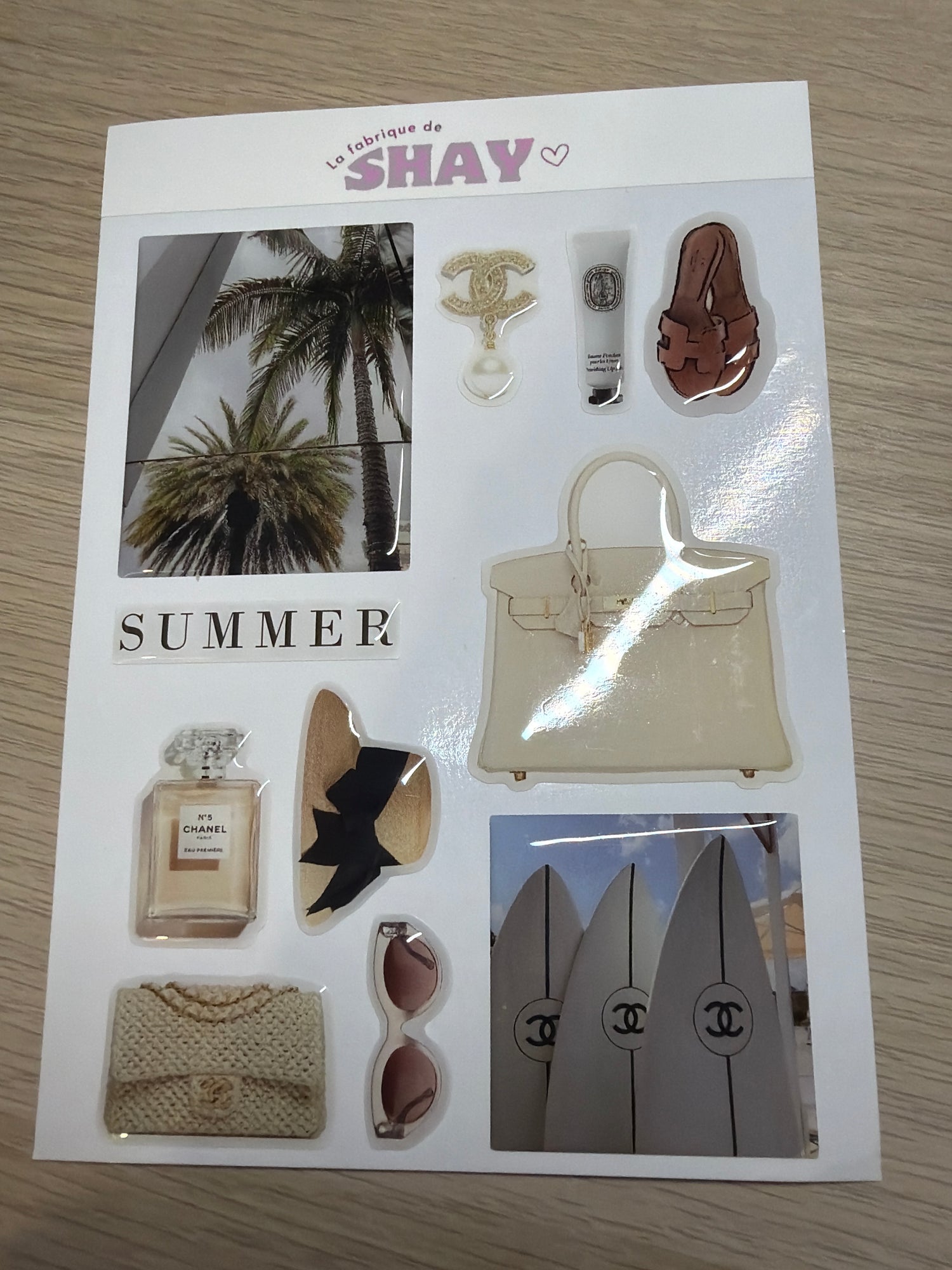 3D stickers St tropez 🥥🌴✨