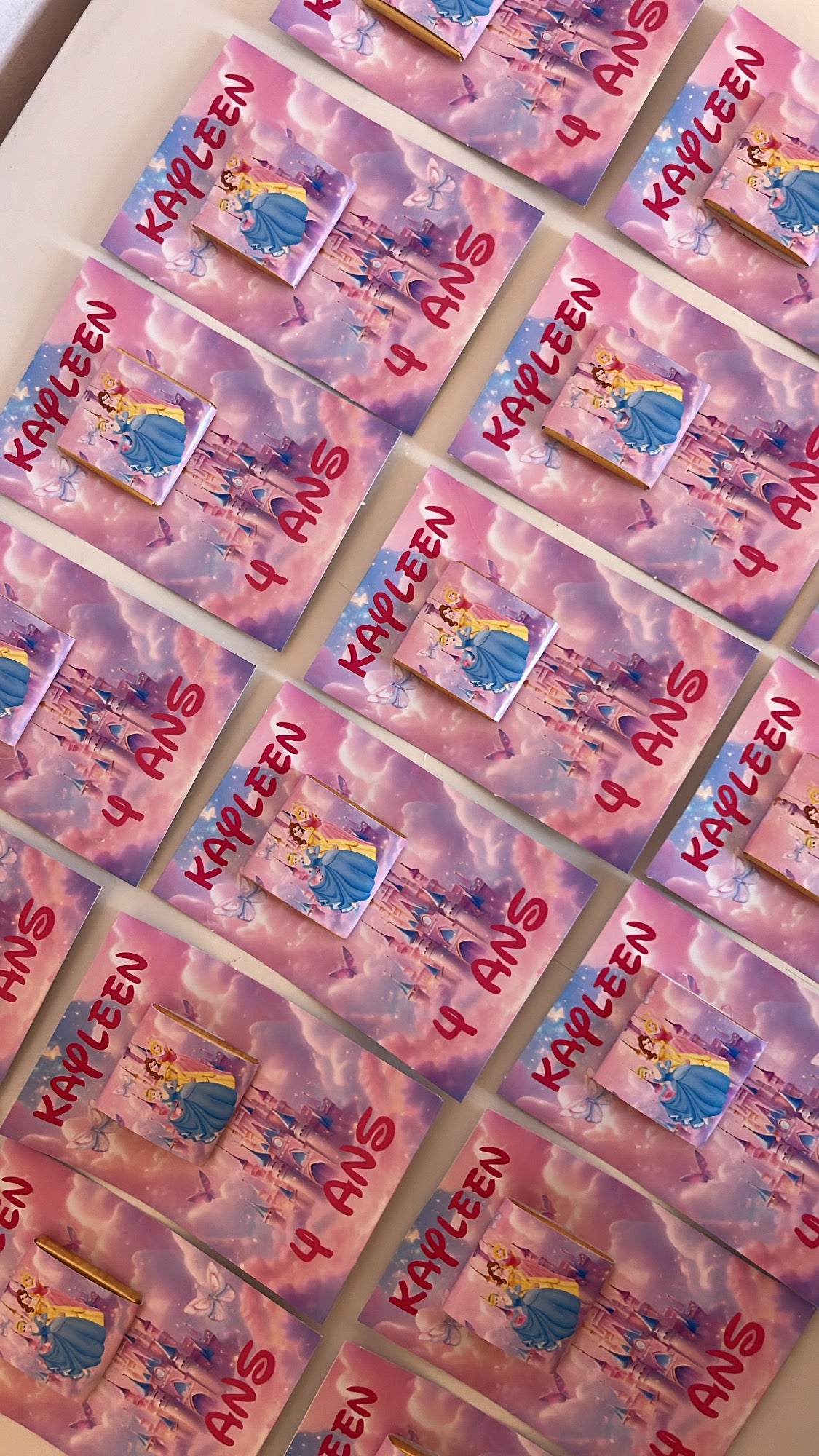 Cartes chocolats