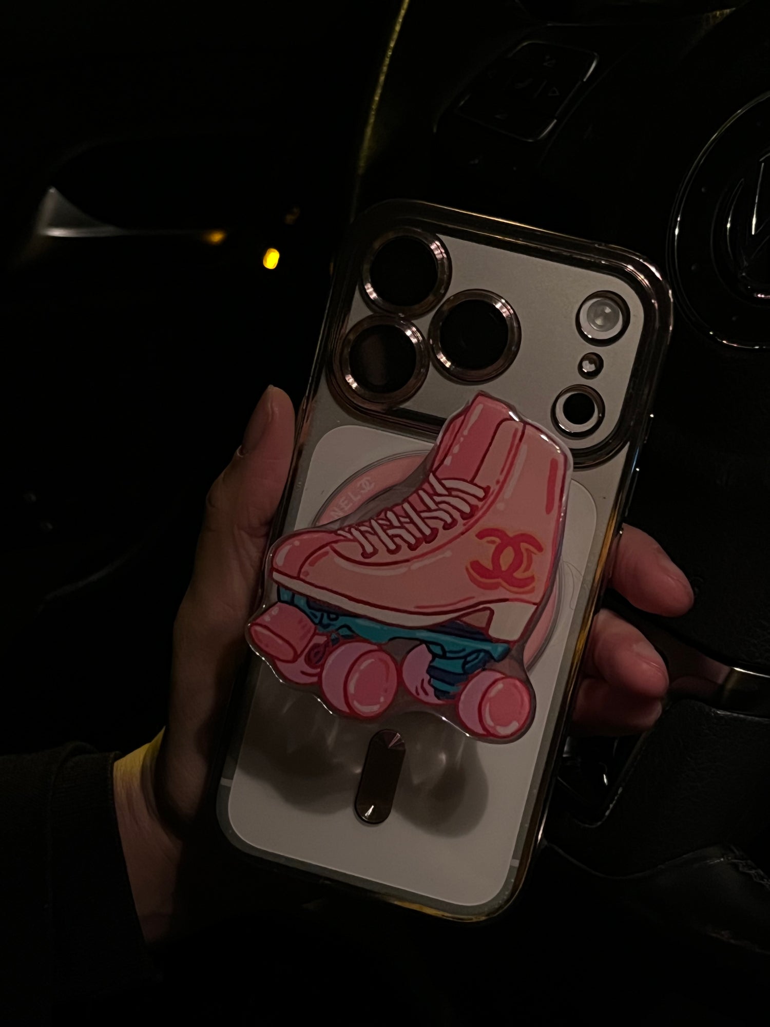 Accessoire roller CC rose