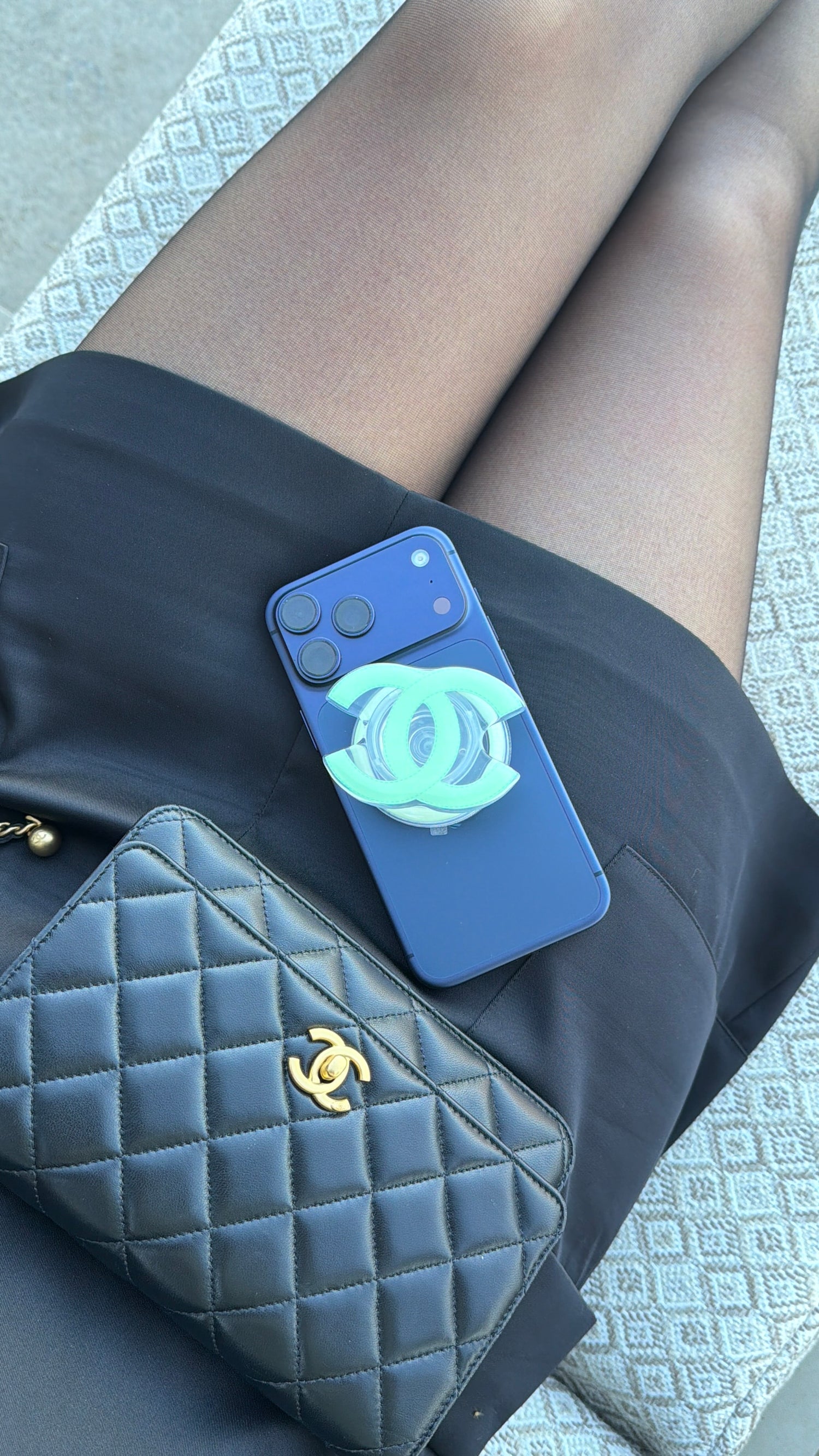 Accessoire de téléphone vert 💚