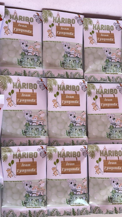 Petit paquet de bonbons Haribo