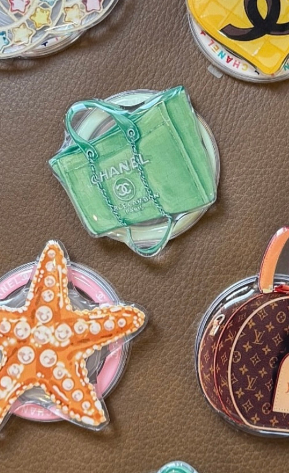 Accessoire sac CC vert