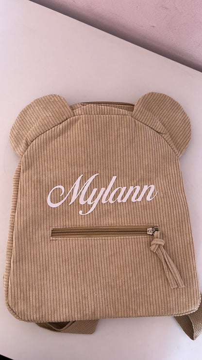 Sac à dos enfant personnalisé