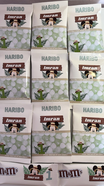 Petit paquet de bonbons Haribo