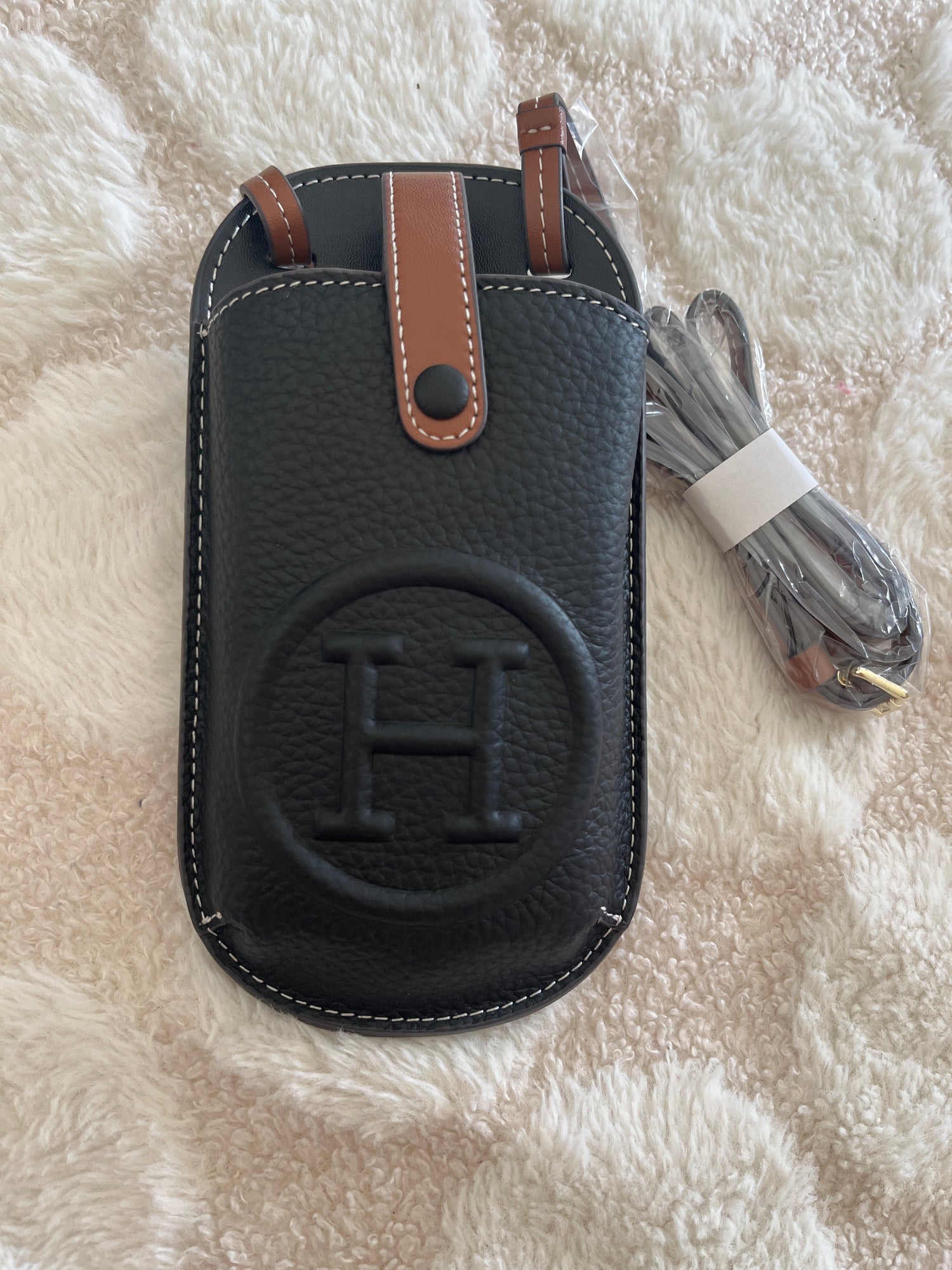 Étui de téléphone H noir