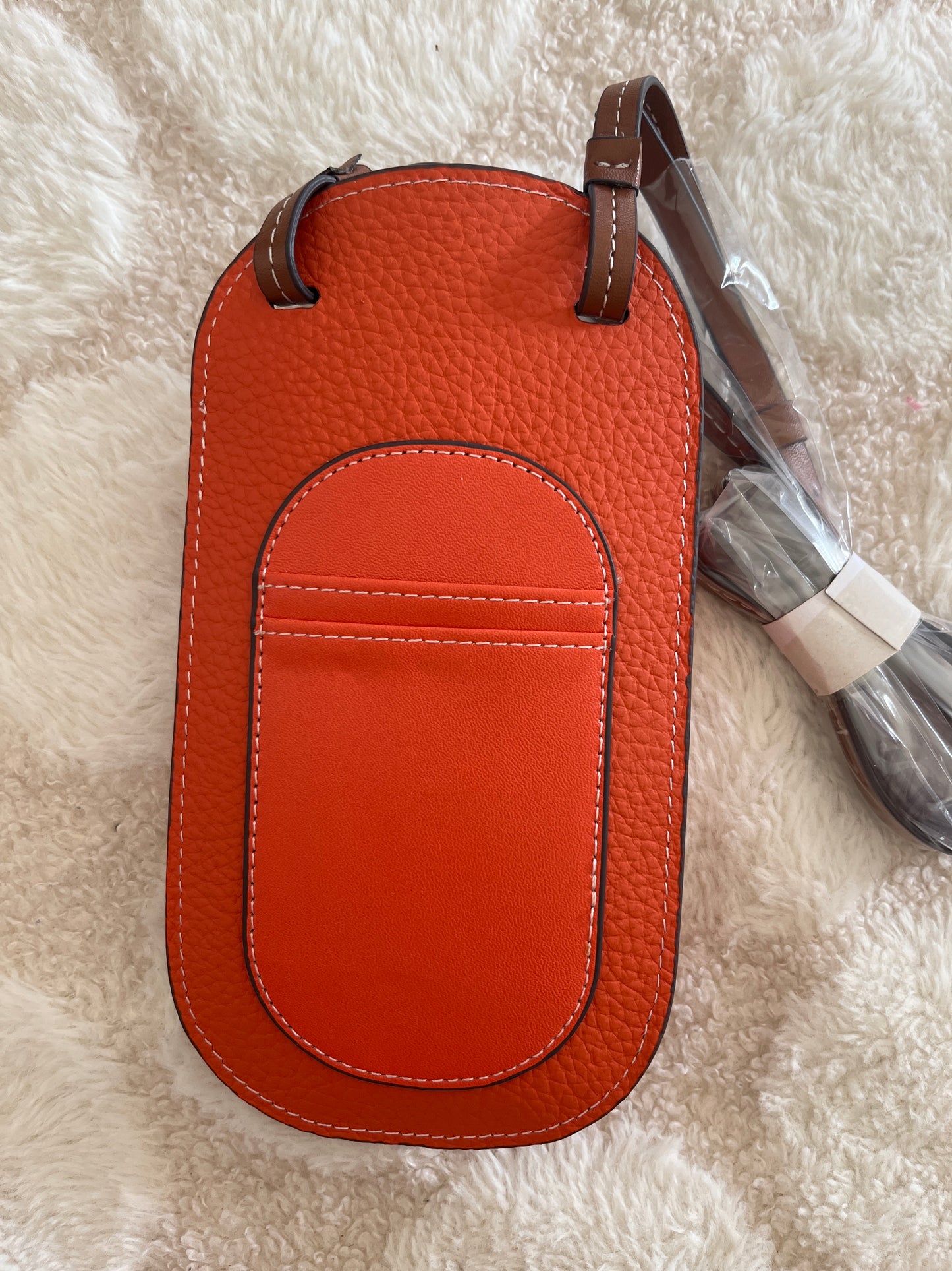 Étui de téléphone H orange