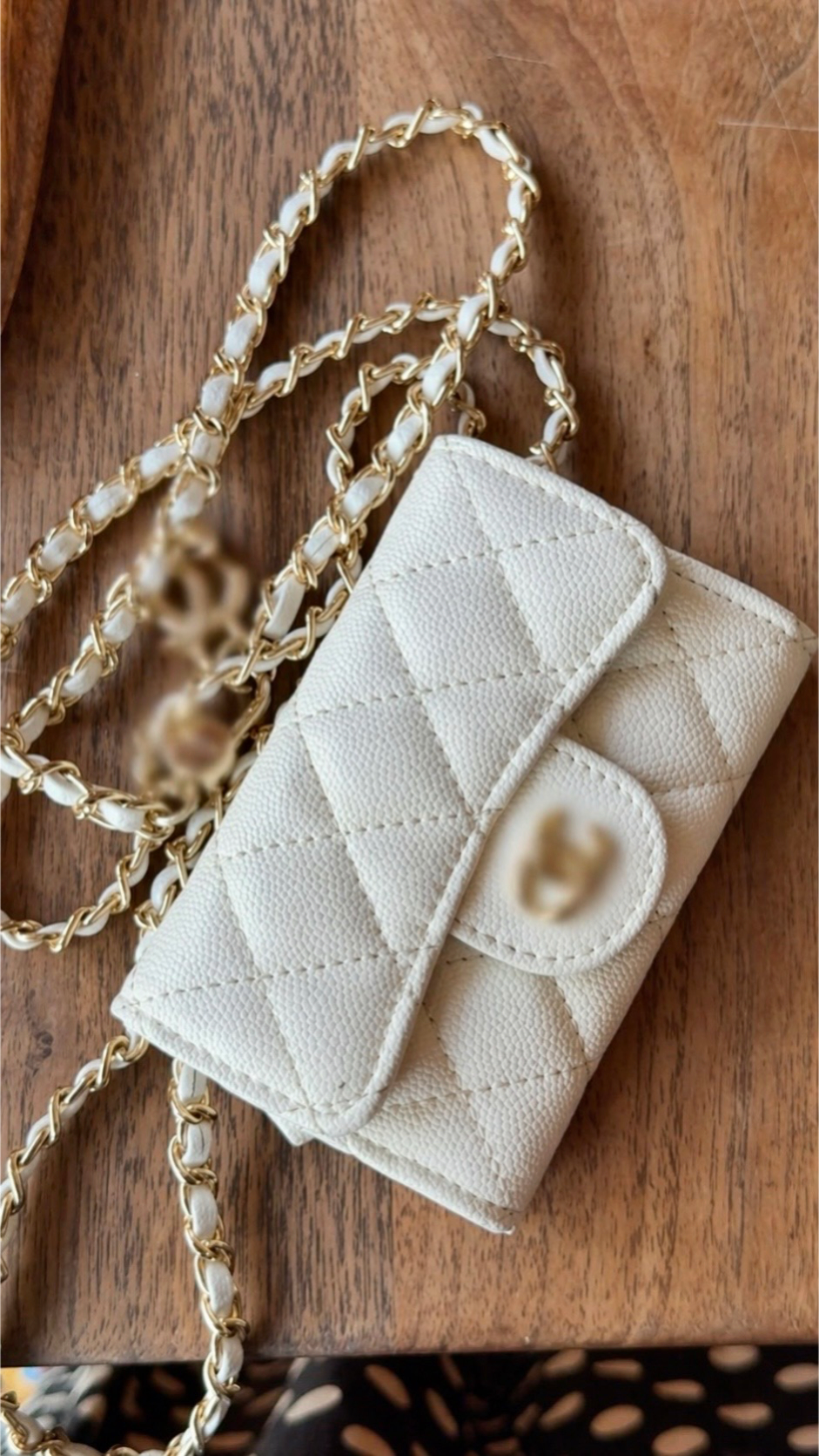Mini sac « cœur blanc » 🤍