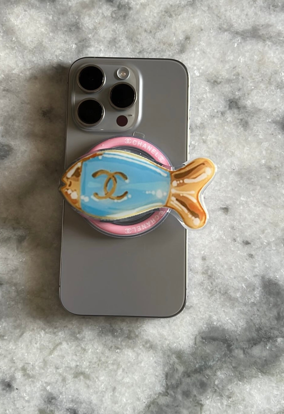 Accessoire de téléphone poisson CC