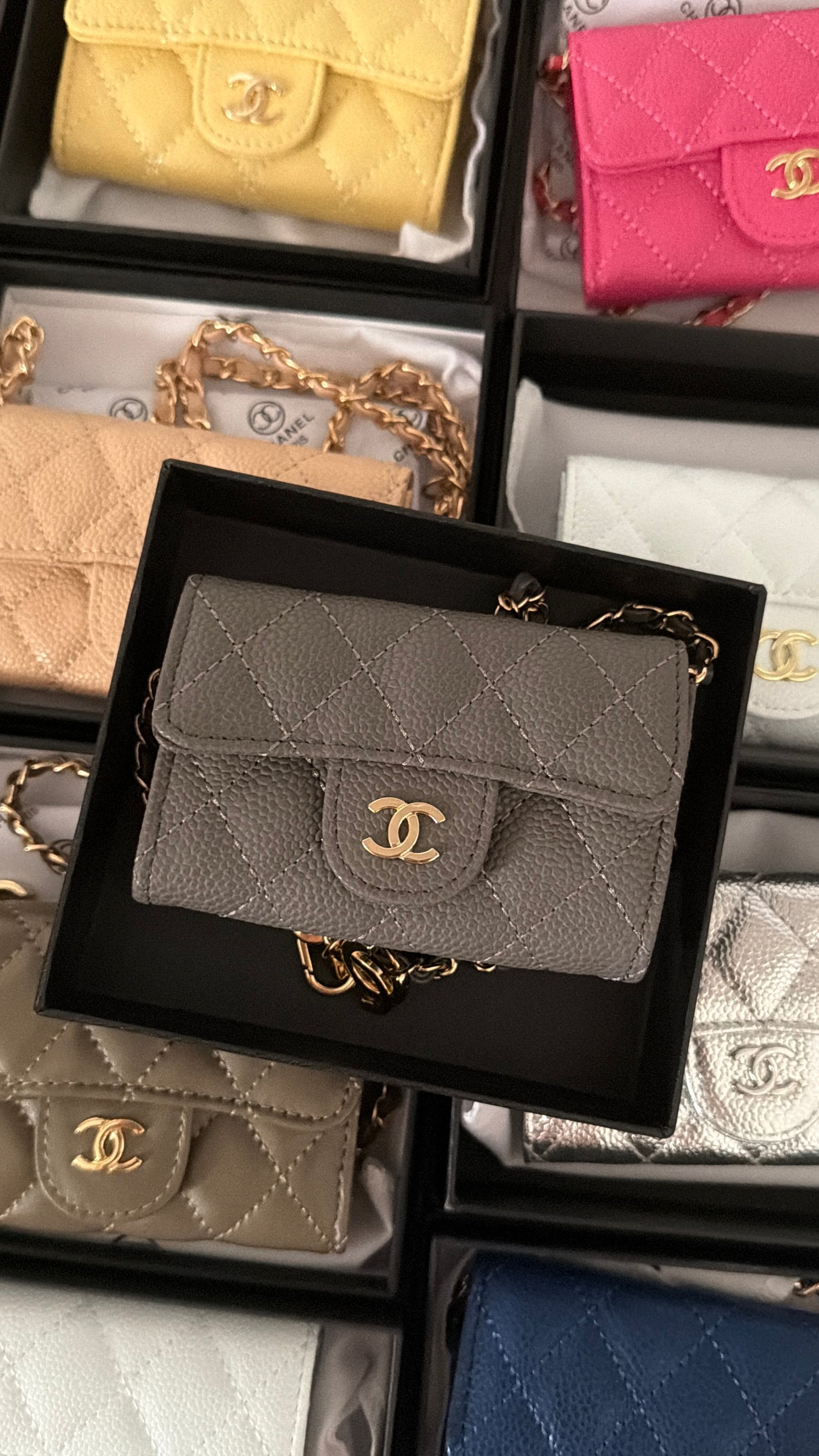 Mini sac cc gris 🩶