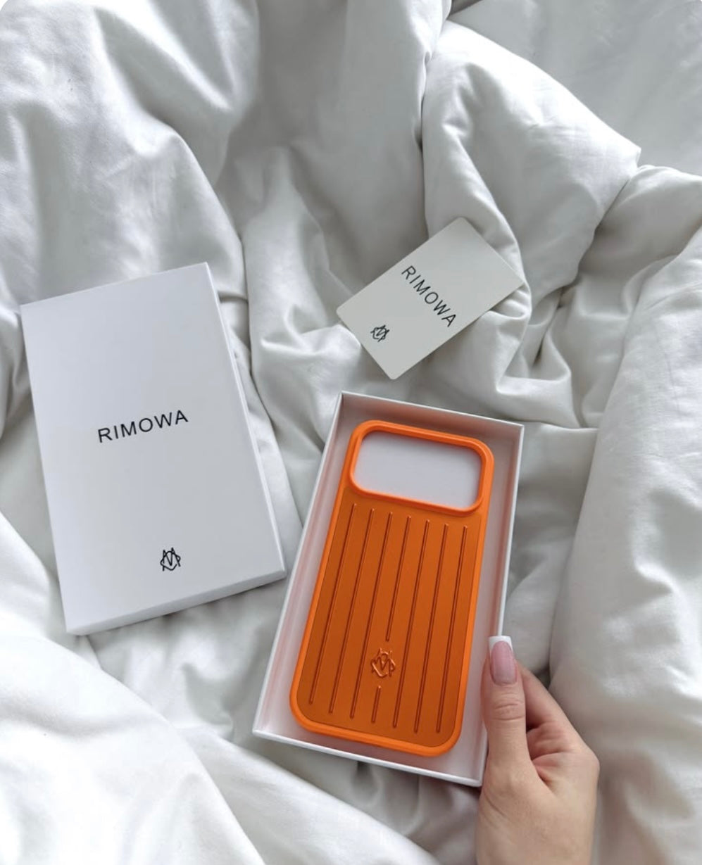 Coque RMW iPhone 17 pro Max orange