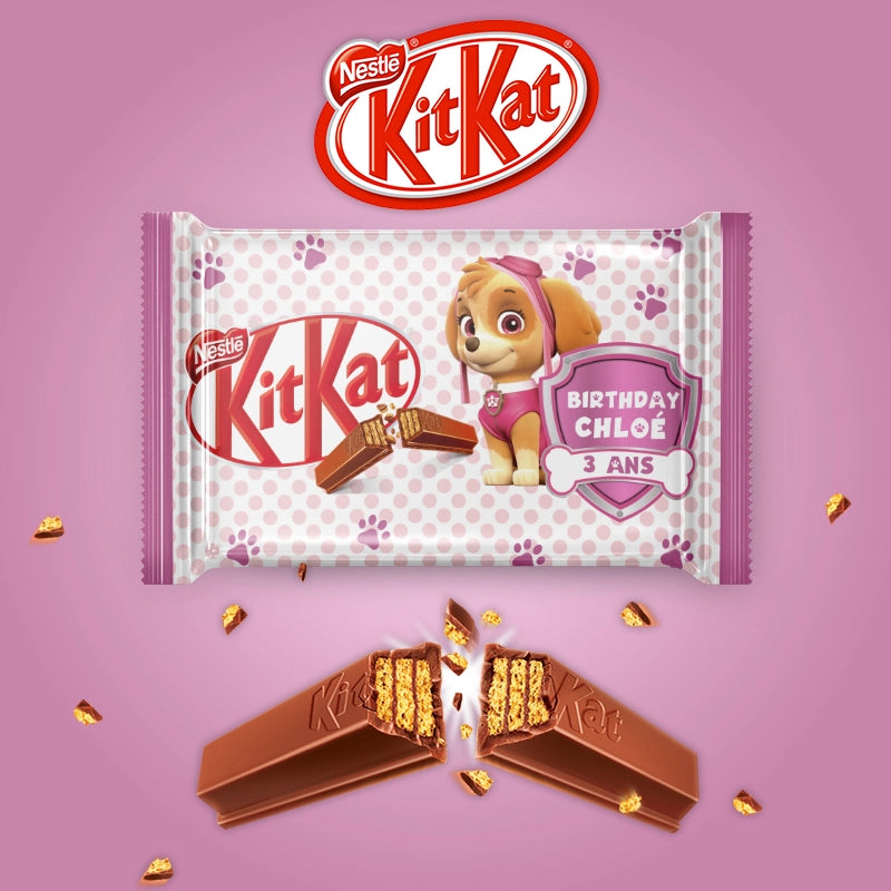 Kit kat personnalisée