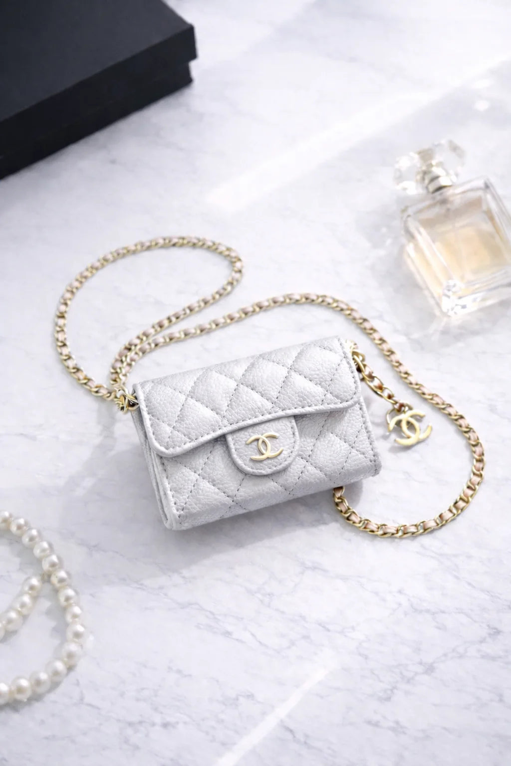 Sac CC mini argent