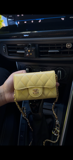 Mini sac jaune 🍋💛