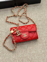 Mini sac rouge clair 🍒