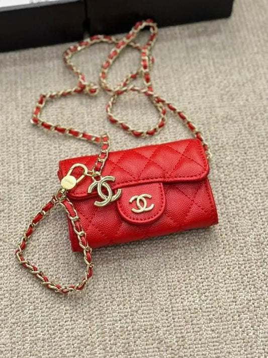 Mini sac rouge clair 🍒