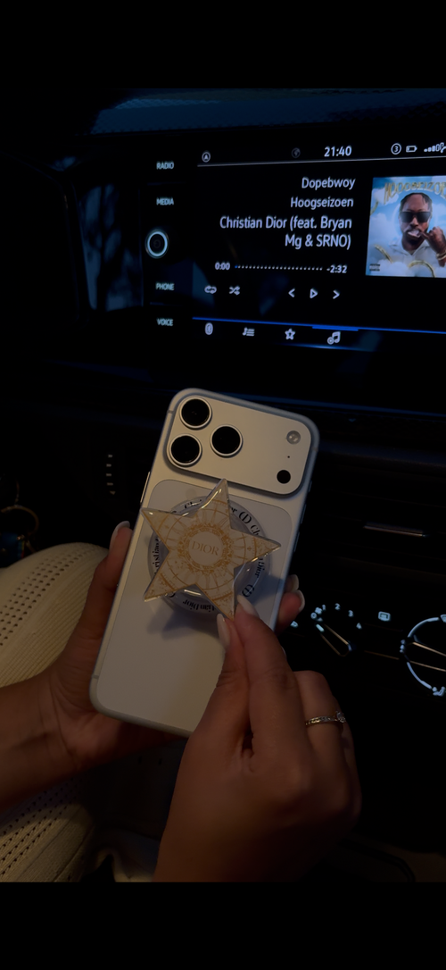 Accessoire phone grip étoile CD